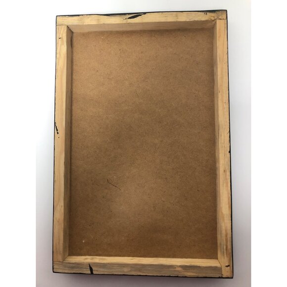 3D Italian Inspired Jewelry and Bead Enhanced Upcycled Art Floral Village Scene - Picture 8 of 8